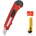 China Factory Economical and Durable 18mm Safety Lock Utility Knife